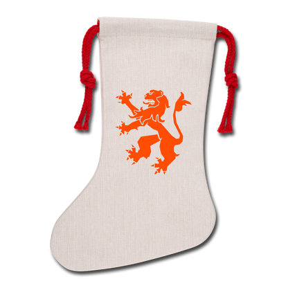 Houston Dutch Lions FC Holiday Stocking – Club Pride for the Holidays - natural