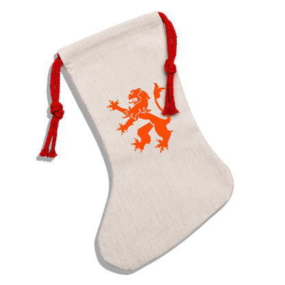 Houston Dutch Lions FC Holiday Stocking – Club Pride for the Holidays - natural