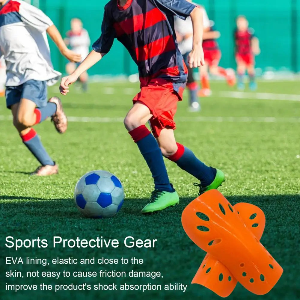 Elite Comfort Soccer Shin Guards – Protective Gear for Kids & Adults with EVA Padding