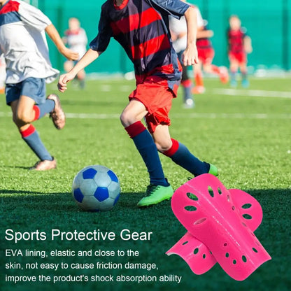 Elite Comfort Soccer Shin Guards – Protective Gear for Kids & Adults with EVA Padding